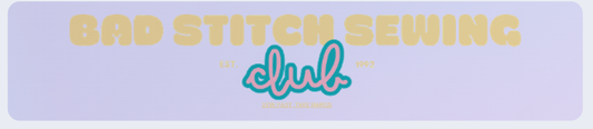 Bad Stitch Sewing Club Sticker